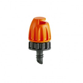 Noir/Orange/Gris CLABER 91250 Oblong Trou micro asperseurs 360 ° Réglable 