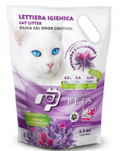 lettiera igienica 2.5 kg ciclamino e lavanda